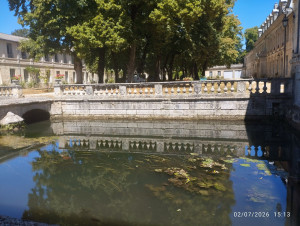 Photo de galerie - Nettoyaye bassin. 
