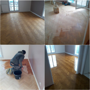 Photo de galerie - Pose de parquet - Revêtement de sol