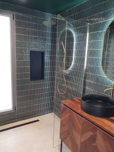 Photo de galerie - Réalisation d’une salle de bains complète