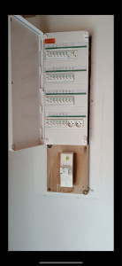 Photo de galerie - Remplacement d’un tableau électrique triphasés en monophasé 