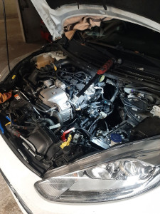 Photo de galerie - Remplacement boitier thermostat ford fiesta ecoboost 