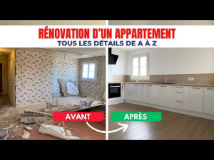 Photo de galerie - Rénovation générale, création cuisine et pose sol.