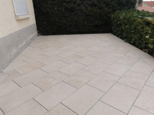 Photo de galerie - Carrelage terrasse 