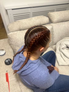 Photo de galerie - Des nattes collés je fais tout type de tresses 