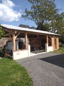 Photo de galerie - Carport bois


