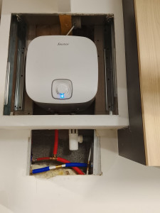 Photo de galerie - Pose et raccords chauffe eau 