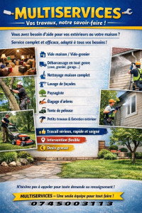 Photo de galerie - Bricolage et multi services