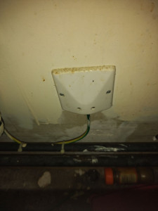 Photo de galerie - Remplacement de la mise à la terre