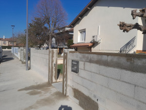 Photo de galerie - Construction d'un mur de clôture 