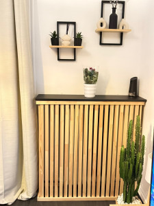 Photo de galerie - Création d’un cache radiateur 