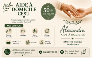 Photo de galerie - Aide a domicile