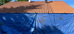 Photo de galerie - Hydrofuge sur tuile