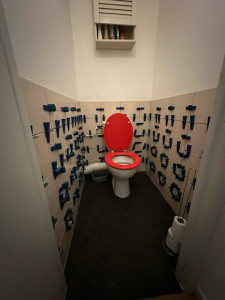 Photo de galerie - Carrelage et sol toilettes 