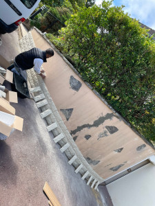 Photo de galerie - Mur avant pose de Parment