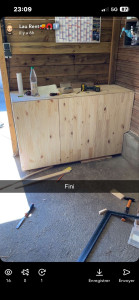 Photo de galerie - Fabrication de meuble sur mesure