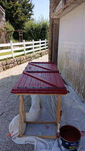 Photo de galerie - Suite de la rénovation du volet