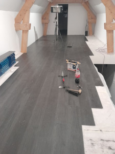 Photo de galerie - Pose de parquet - Revêtement de sol