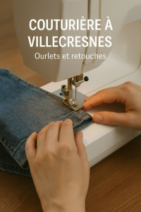 Photo de galerie - Je propose mes services pour faire des ourlets. N’hésitez pas à me contacter si vous avez besoin de retoucher un pantalon, une jupe, rideaux ou autre vêtement. ?