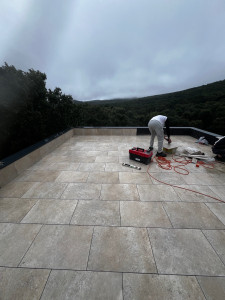 Photo de galerie - Pose de carrelage 