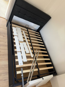 Photo de galerie - Montage du lit 