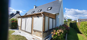 Photo de galerie - Ponçage véranda