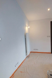 Photo de galerie - Ratissage et peinture mur et plafond
