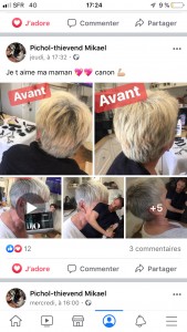 Photo de galerie - Coupe brushing