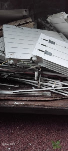 Photo de galerie - Enlèvement tous vieux radiateurs  fonte alu vieilles ferrailles 