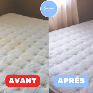 Photo de galerie - Nettoyage en profondeur d’un Matelas 