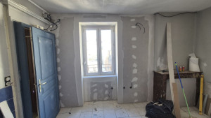 Photo de galerie - Placo plâtre et bande à joints 