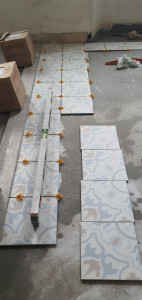 Photo de galerie - Pose de carrelage 