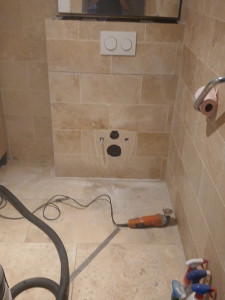 Photo de galerie - Posé WC 