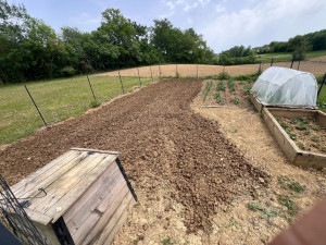 Photo de galerie - Rotovator après labour 