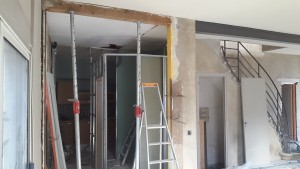 Photo de galerie - Ouverture mur