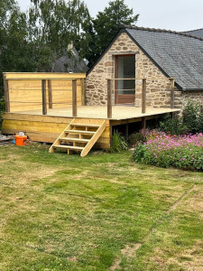 Photo de galerie - Réalisation d'une terrasse 