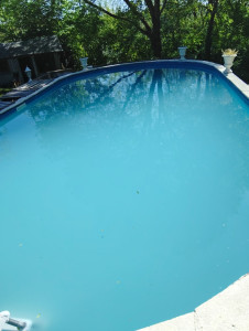 Photo de galerie - Réouverture de piscine après nettoyage...