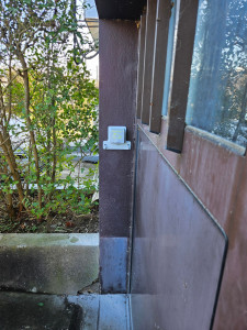 Photo de galerie - Installation prise 230v extérieure pour voiture rechargeable. 