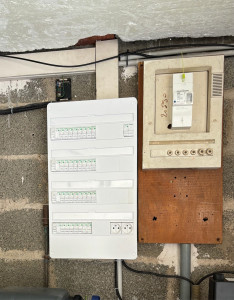 Photo de galerie - Remise aux normes d’un tableau électrique 