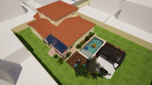 Photo de galerie - Création piscine et aménagements extérieur