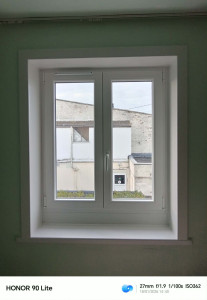 Photo de galerie - Remplacement de fenêtre en PVC