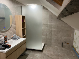 Photo de galerie - Chantier salle de bain 