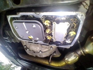 Photo de galerie - Changement d'un crépine boite auto mercedes classe A 