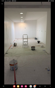 Photo de galerie - Avant pose Miroirs.