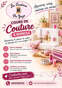 Photo de galerie - Cours de couture