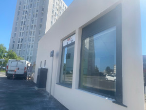 Photo de galerie - Ravalement de façade lavage, primaire 2 couches peinture plastifié seigneuries 
