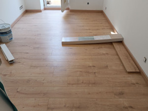 Photo de galerie - Pose de parquet - Revêtement de sol