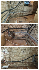 Photo de galerie - Rénovation tuyauterie et ecoulement cuisine 