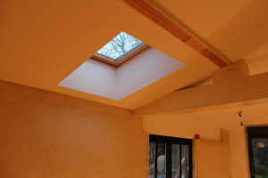 Photo de galerie - Pose vélux, placo, peinture.