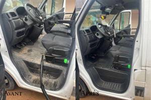 Photo de galerie - Lavage auto intérieur en détail et soigneusement 