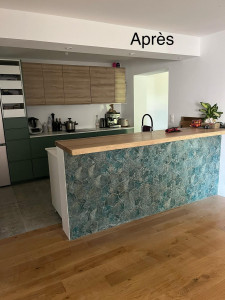 Photo de galerie - Refonte et rénovation d'une cuisine complète
